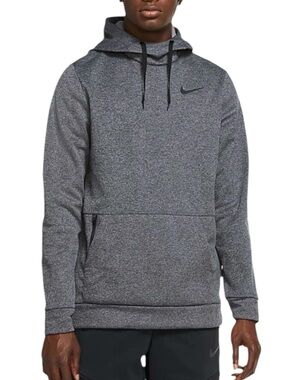 Nike Therma-FIT Gray Hoodie Men’s Large Pullover Sweatshirt Athletic Activewear